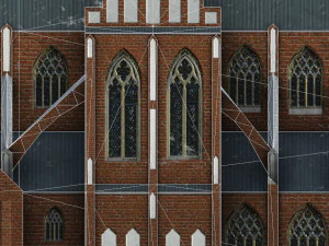 cathedral of st michael the archangel and st florian the martyr 3D Model