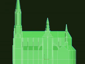 cathedral of st michael the archangel and st florian the martyr 3D Model