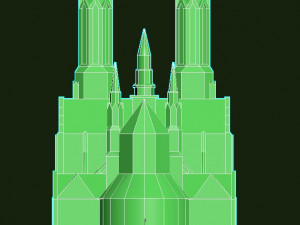 cathedral of st michael the archangel and st florian the martyr 3Dモデル