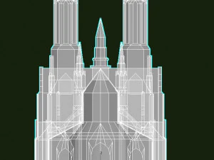 cathedral of st michael the archangel and st florian the martyr 3D Model