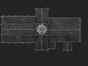 church st johns kirk in perth 3D Modell