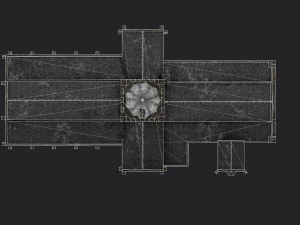 church st johns kirk in perth 3D Model