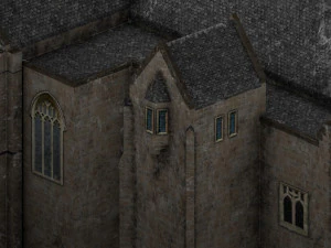 church st johns kirk in perth 3D Model