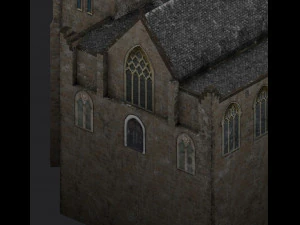 church st johns kirk in perth 3D Model