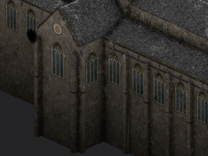 church st johns kirk in perth 3D Modell