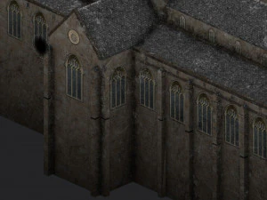 church st johns kirk in perth 3D Model