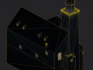 old high church in inverness Model 3D