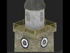 old high church in inverness Model 3D