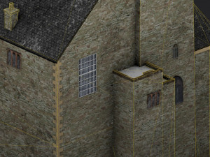 old high church in inverness Model 3D
