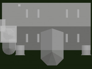 old high church in inverness Model 3D