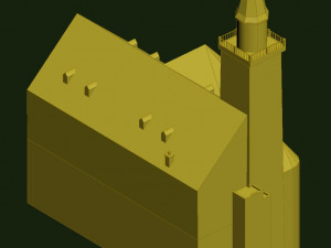 old high church in inverness Model 3D