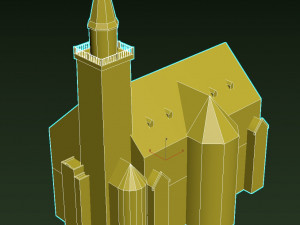 old high church in inverness Model 3D