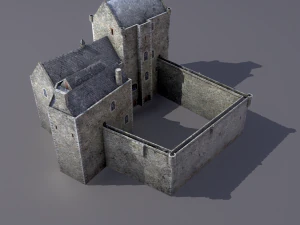 castle doune 3D Model