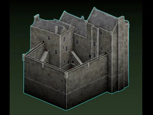 castle doune 3D Model