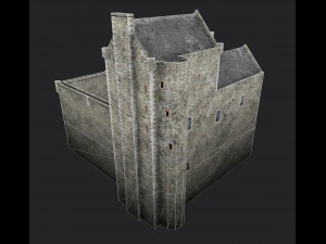 castle doune 3D Model
