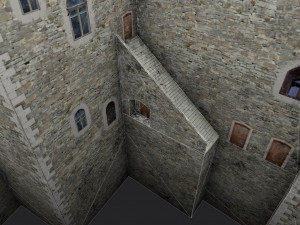 castle doune 3D 모델