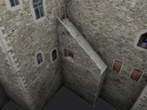 castle doune 3D Model