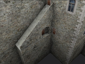 castle doune 3D 모델