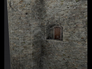 castle doune 3D 모델