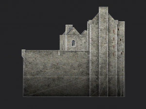 castle doune 3D Model