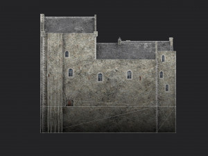 castle doune 3D 모델