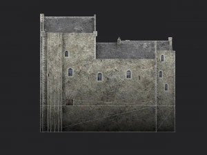 castle doune 3D Model