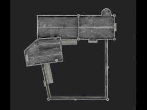 castle doune 3D 모델