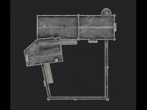 castle doune 3D Model