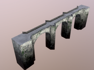 kirkfieldbank old bridge 3D Model