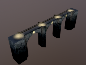 kirkfieldbank old bridge 3D Model