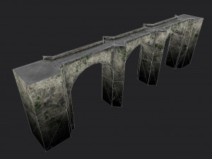 kirkfieldbank old bridge 3D Model
