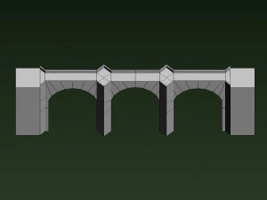 kirkfieldbank old bridge 3D Model