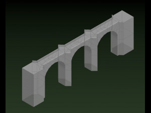 kirkfieldbank old bridge 3D Model