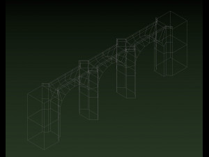 kirkfieldbank old bridge 3D Model