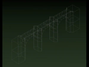 kirkfieldbank old bridge 3D Model