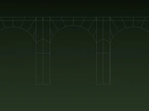 kirkfieldbank old bridge 3D Model