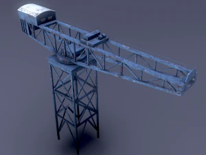 james watt dock crane 3D Model