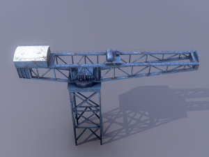 james watt dock crane Modelo 3D