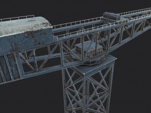 james watt dock crane Modelo 3D
