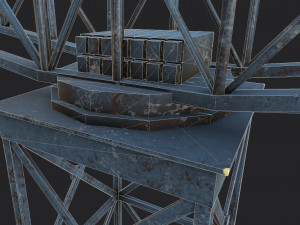 james watt dock crane Modelo 3D