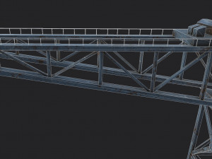 james watt dock crane Modelo 3D