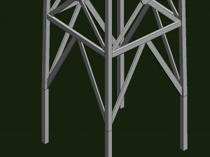james watt dock crane 3D Model