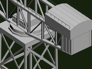 james watt dock crane Modelo 3D