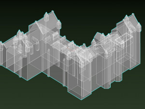fyvie castle Modelo 3D