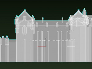fyvie castle Modelo 3D