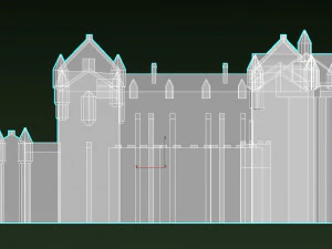 fyvie castle 3D Model