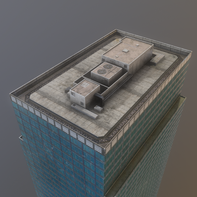 skyscraper - 560 mission 3D Model .c4d .max .obj .3ds .fbx .stl .blend