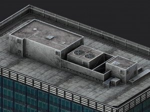 skyscraper - 560 mission 3D Model