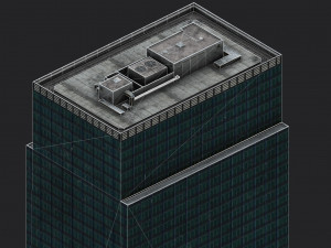 skyscraper - 560 mission 3D Model