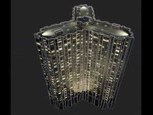pacific park plaza 3D Model